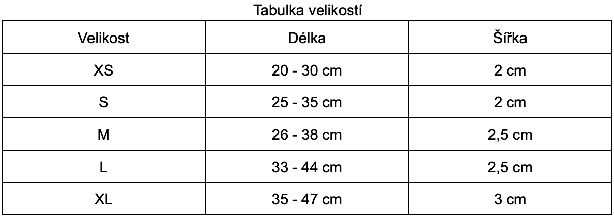matteo tabulka kožený obojek